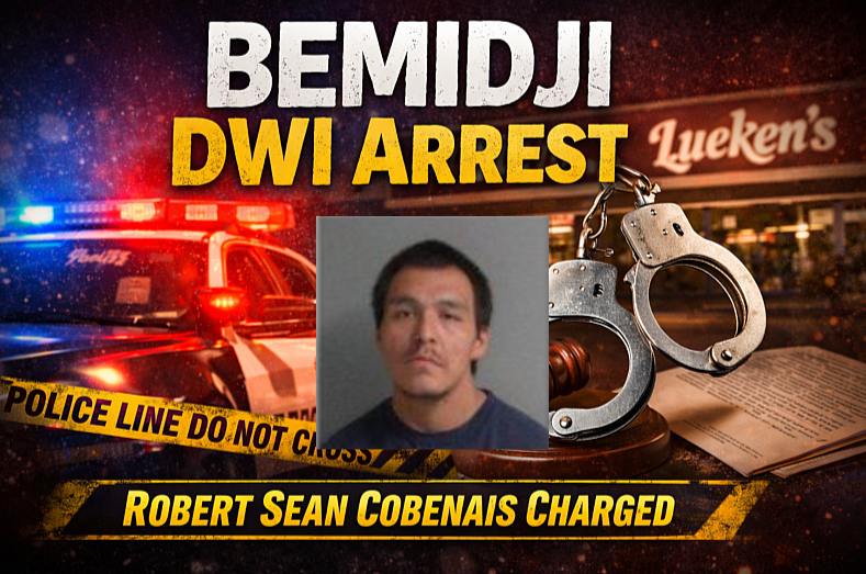 Bemidji DWI Case Filed After Lueken’s Stop