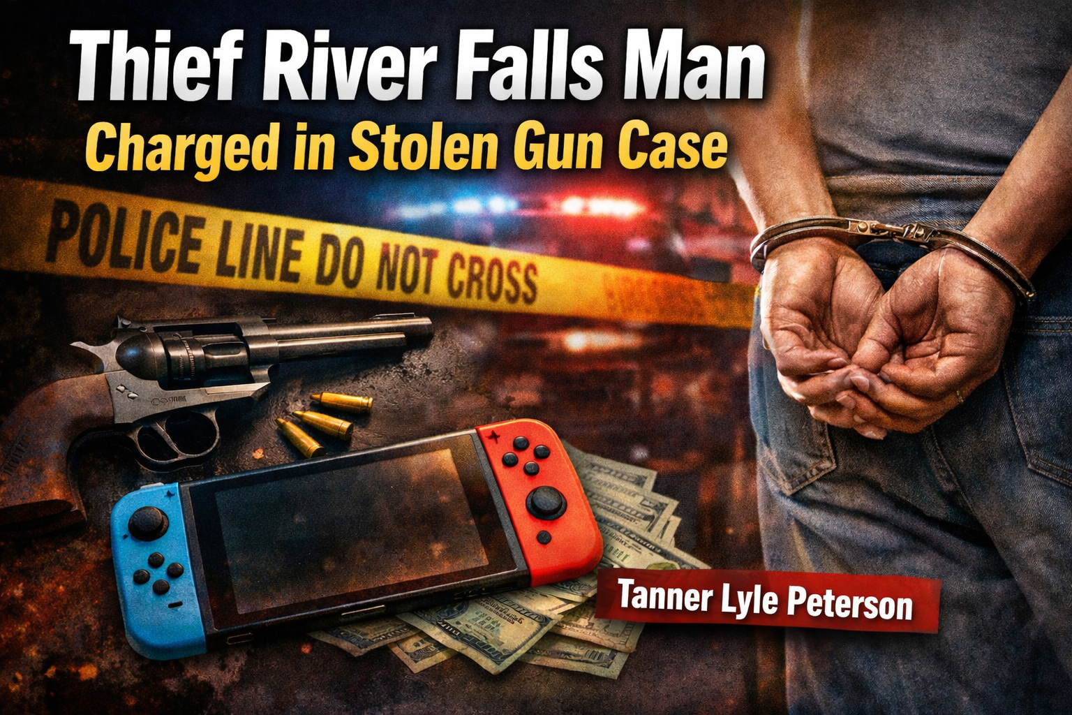 Thief River Falls: 5 Charges in Stolen Gun Case