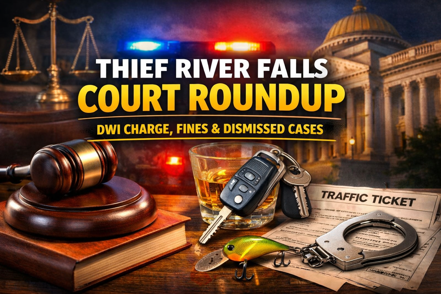 Thief River Falls Court Roundup: DWI, Fines
