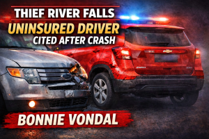 Thief River Falls Driver Cited After Crash