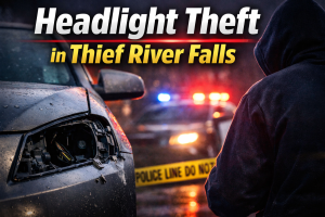Thief River Falls Headlight Theft Reported