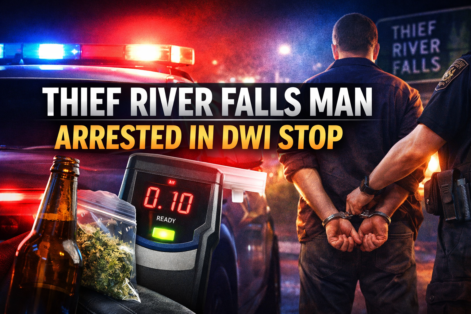 Thief River Falls Man Arrested in DWI Stop