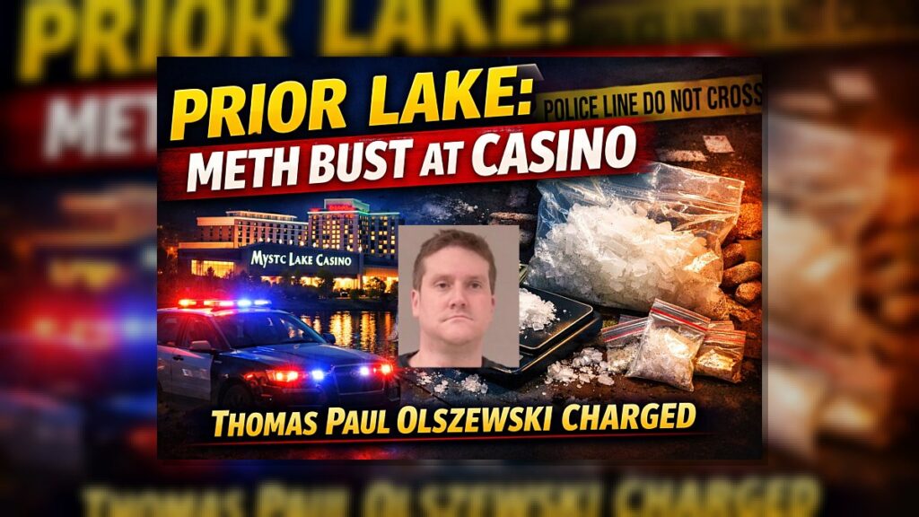 Prior Lake: Meth Seizure Leads to Charges
