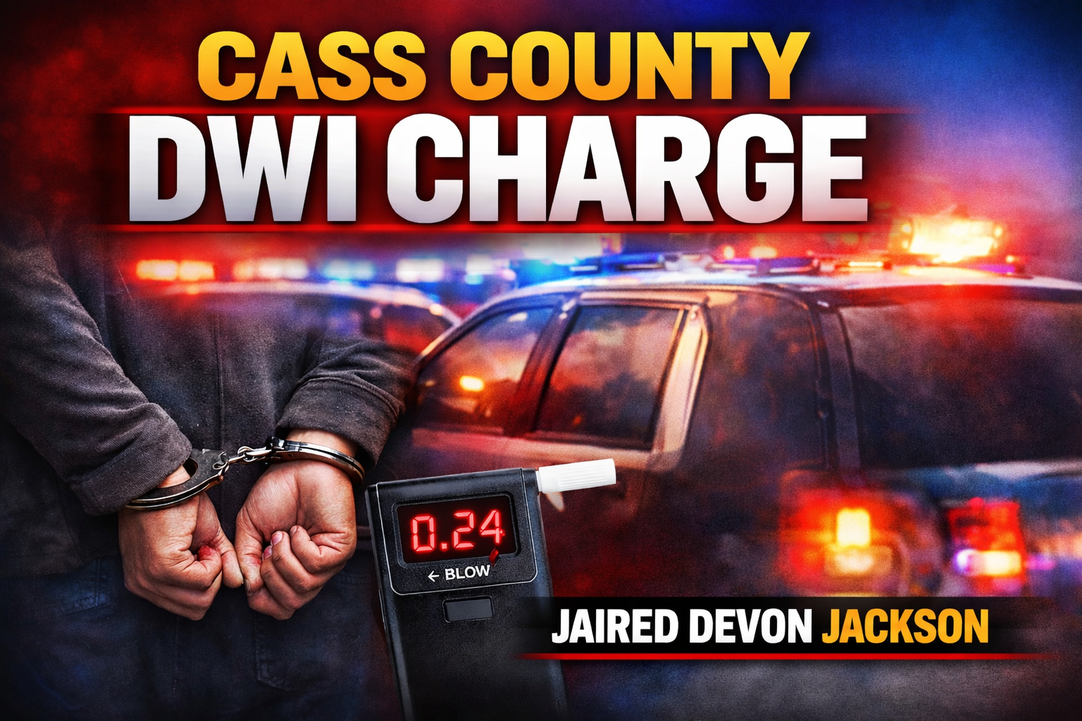 Walker Man Accused in Cass County DWI Case