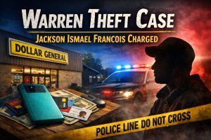 Warren Theft Charge Filed Over Stolen Phone
