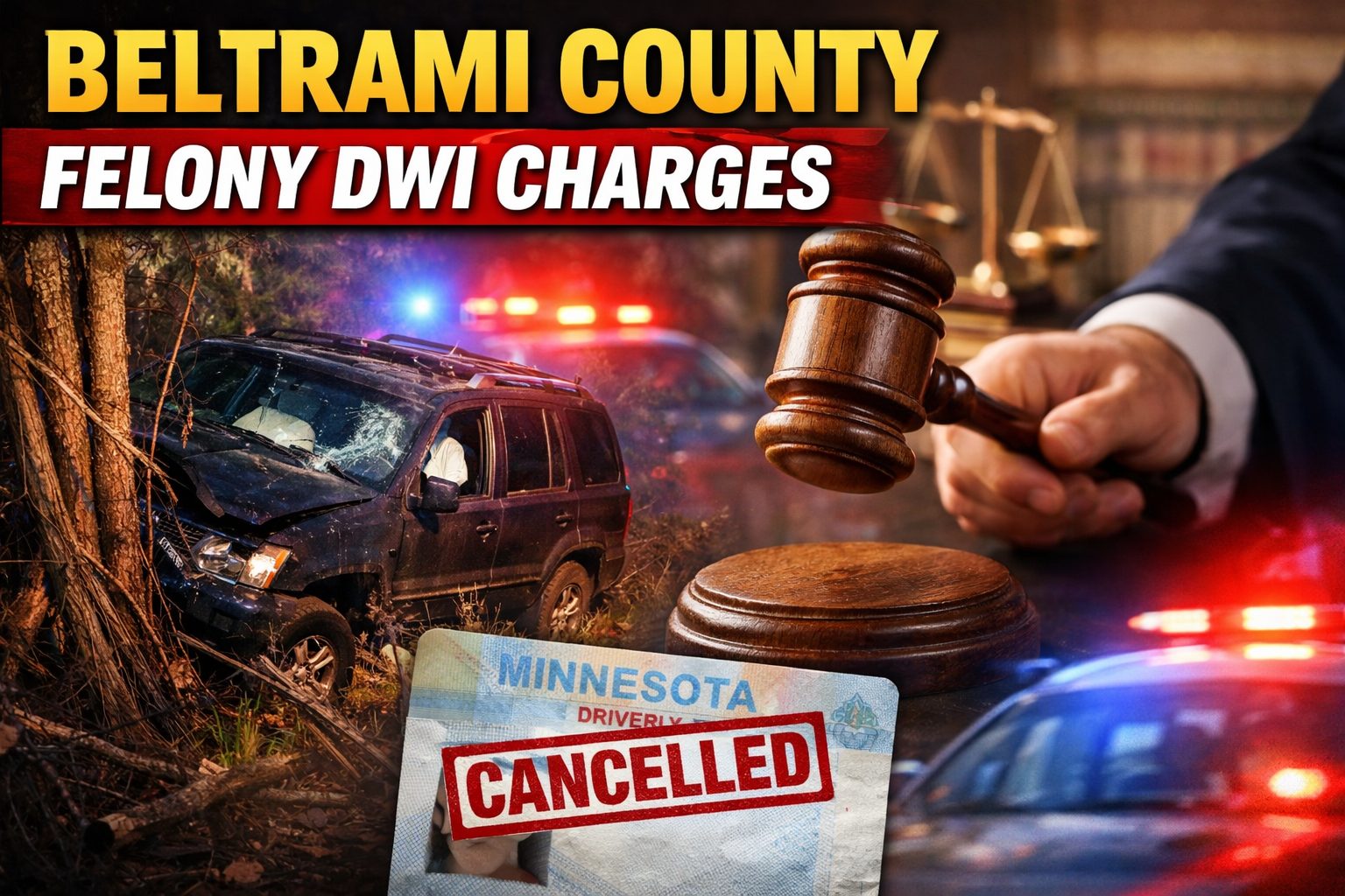 Beltrami County Man Faces Felony DWI Charges