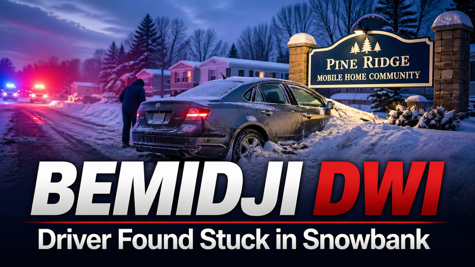 Bemidji DWI Charge After Snowbank Stop