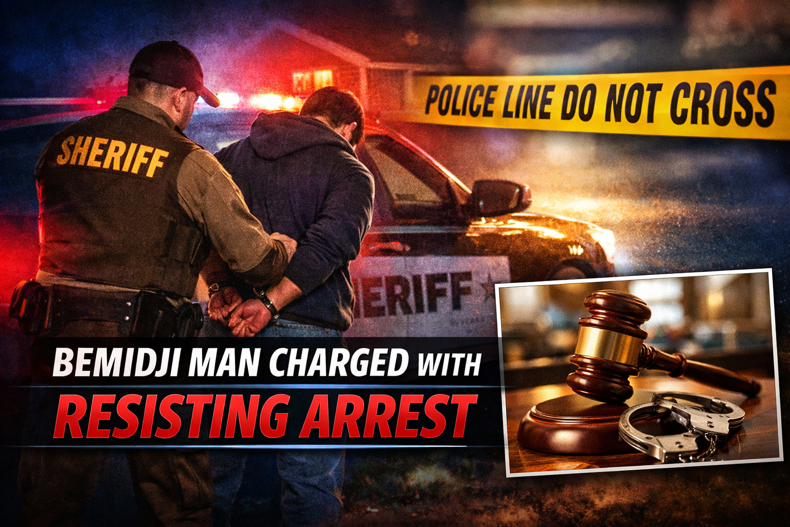 Bemidji Man Accused of Resisting Arrest