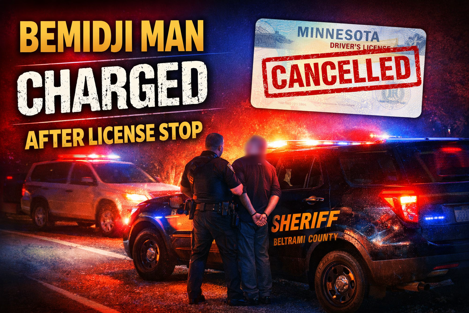 Bemidji Man Charged After License Stop