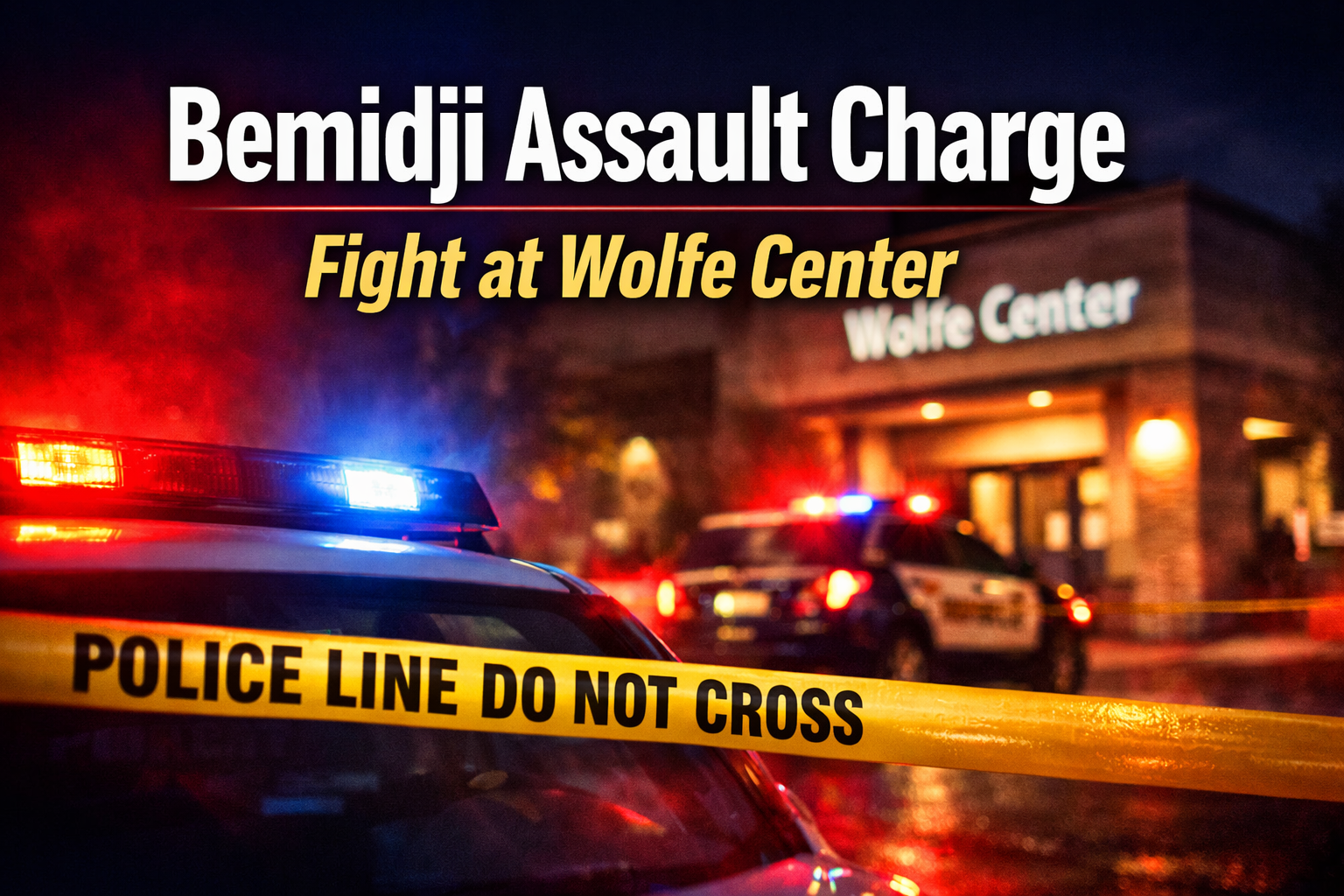 Bemidji Man Charged After Wolfe Center Assault