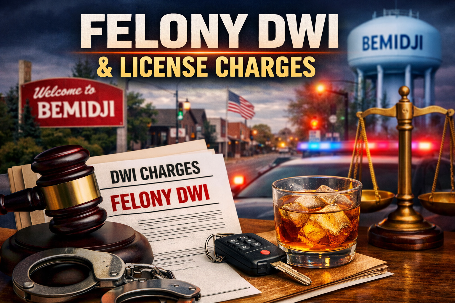 Bemidji Man Faces Felony DWI Refusal Charge