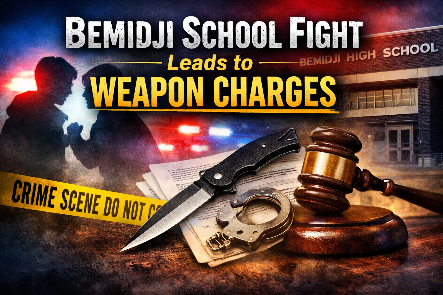 Bemidji School Fight Leads to Weapon Charge