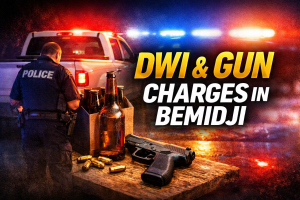 Bemidji Stop Leads to DWI, Gun Charges