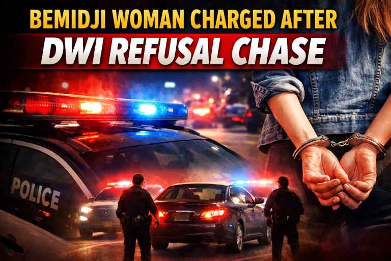 Bemidji Woman Charged After DWI Refusal Chase – TRF News
