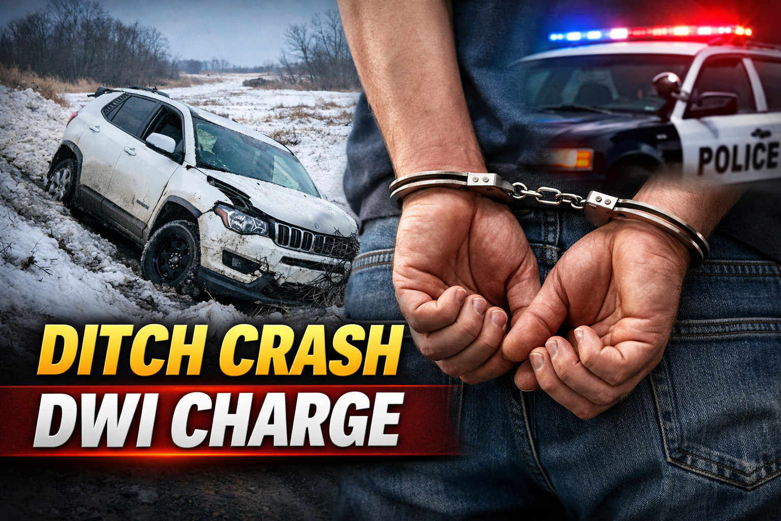 Bemidji Woman Charged After Ditch Crash DWI