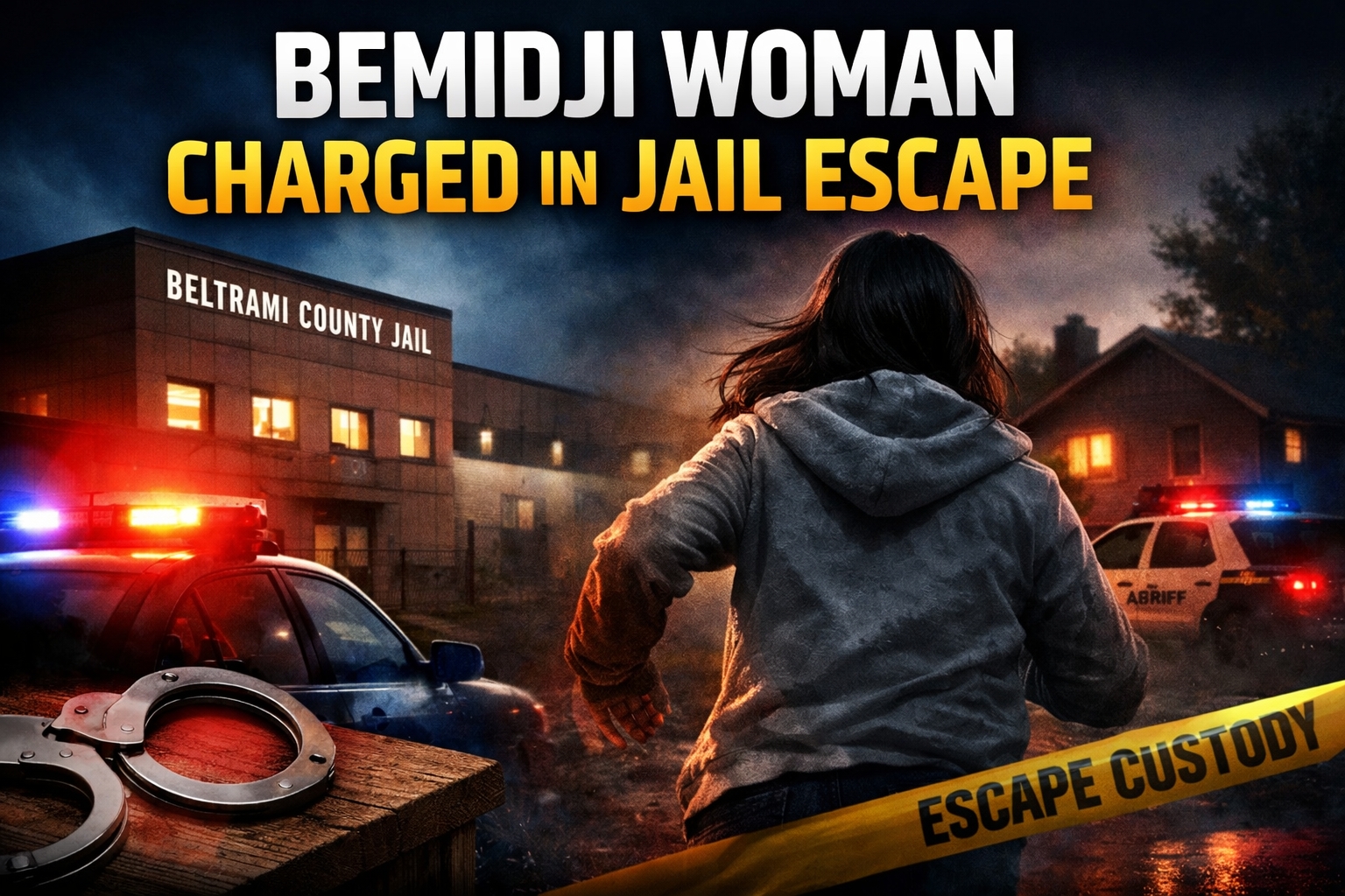 Bemidji Woman Charged In Jail Furlough Escape