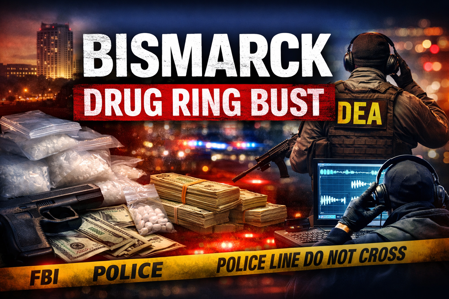 Bismarck Drug Ring Leader Gets 40 Years