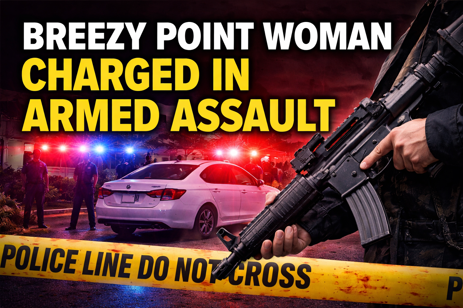 Breezy Point Woman Faces 3 Gun Assault Counts