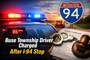 Buse Township Driver Charged After I-94 Stop