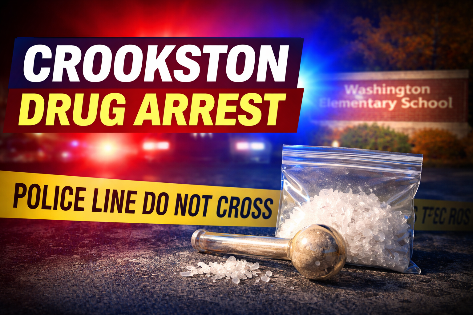 Crookston Man Charged in School Zone Meth Case