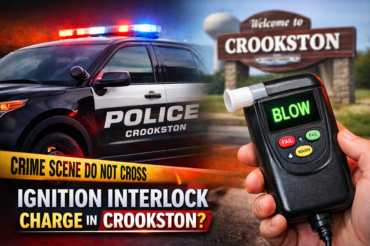 Crookston Woman Charged in Interlock Case