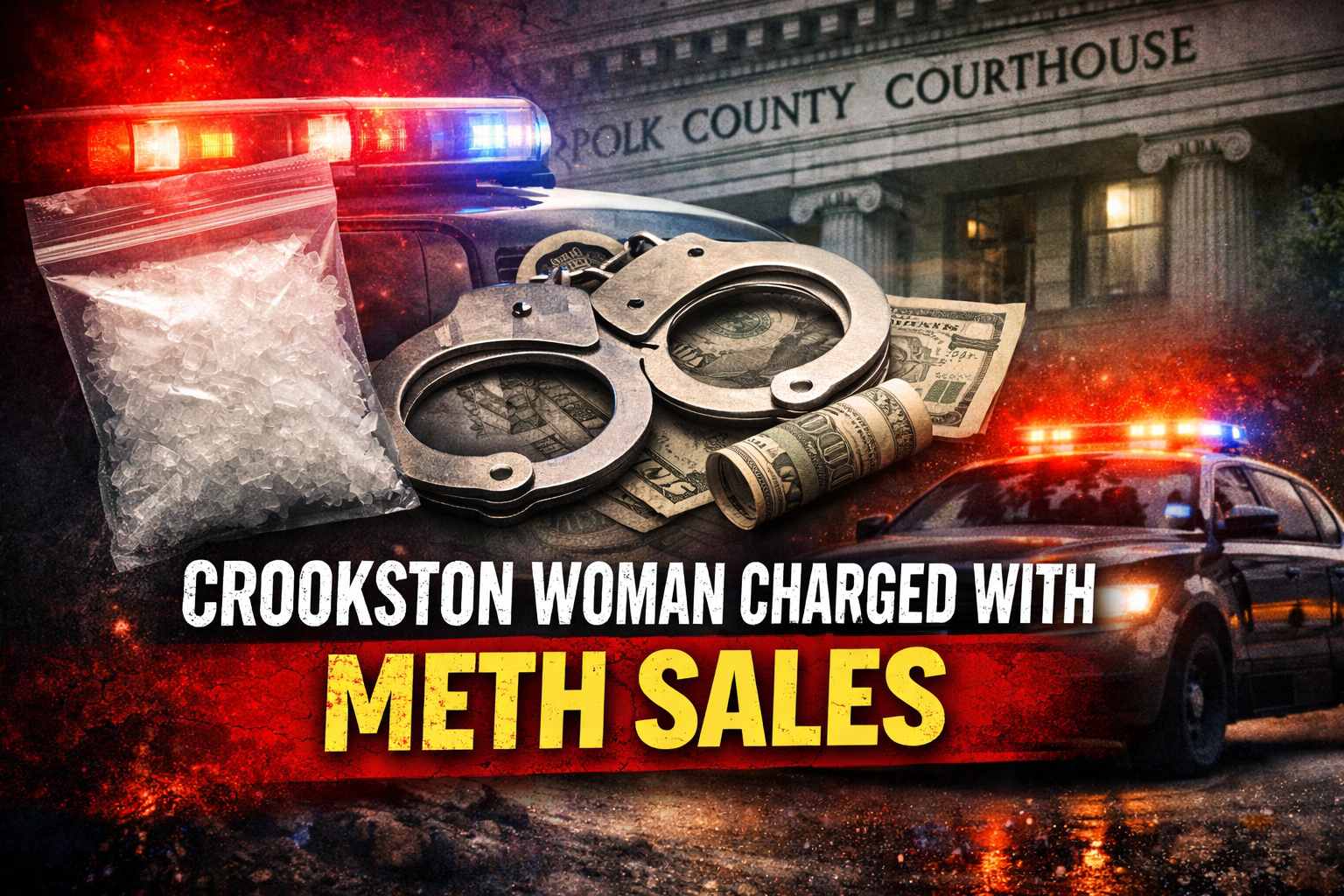Crookston Woman Faces Meth Sale Charge