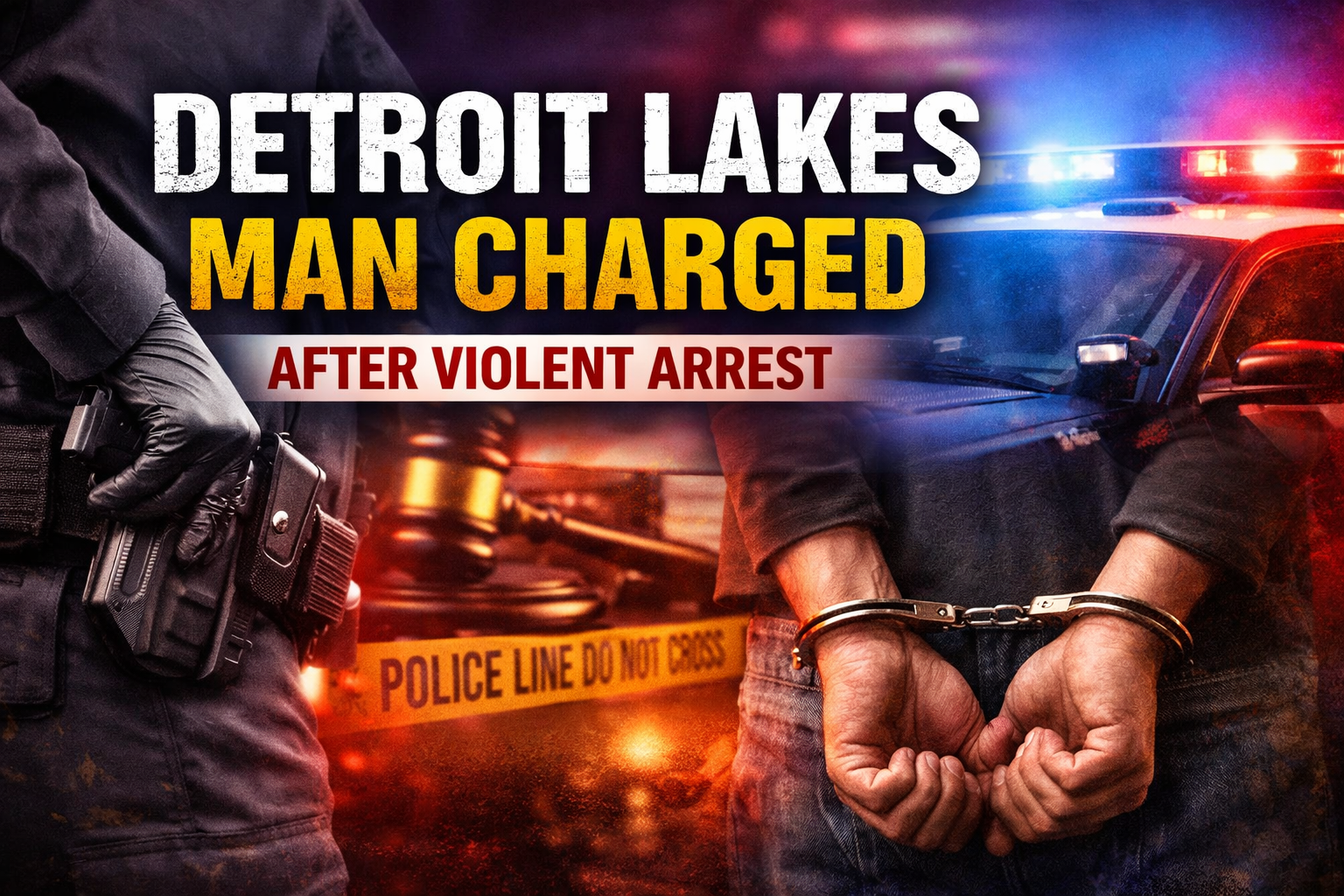 Detroit Lakes Man Charged After Struggle