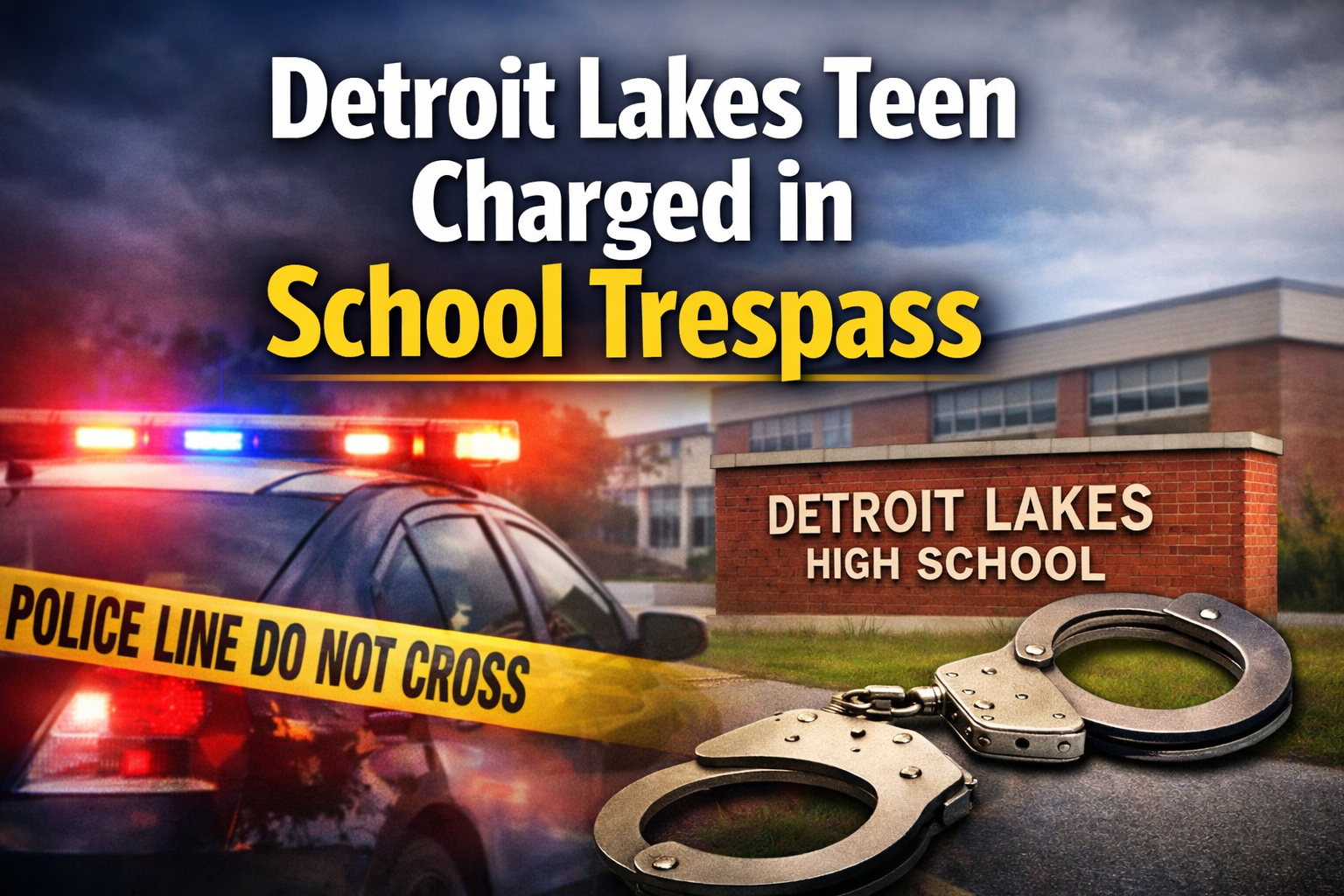 Detroit Lakes Teen Charged in School Trespass
