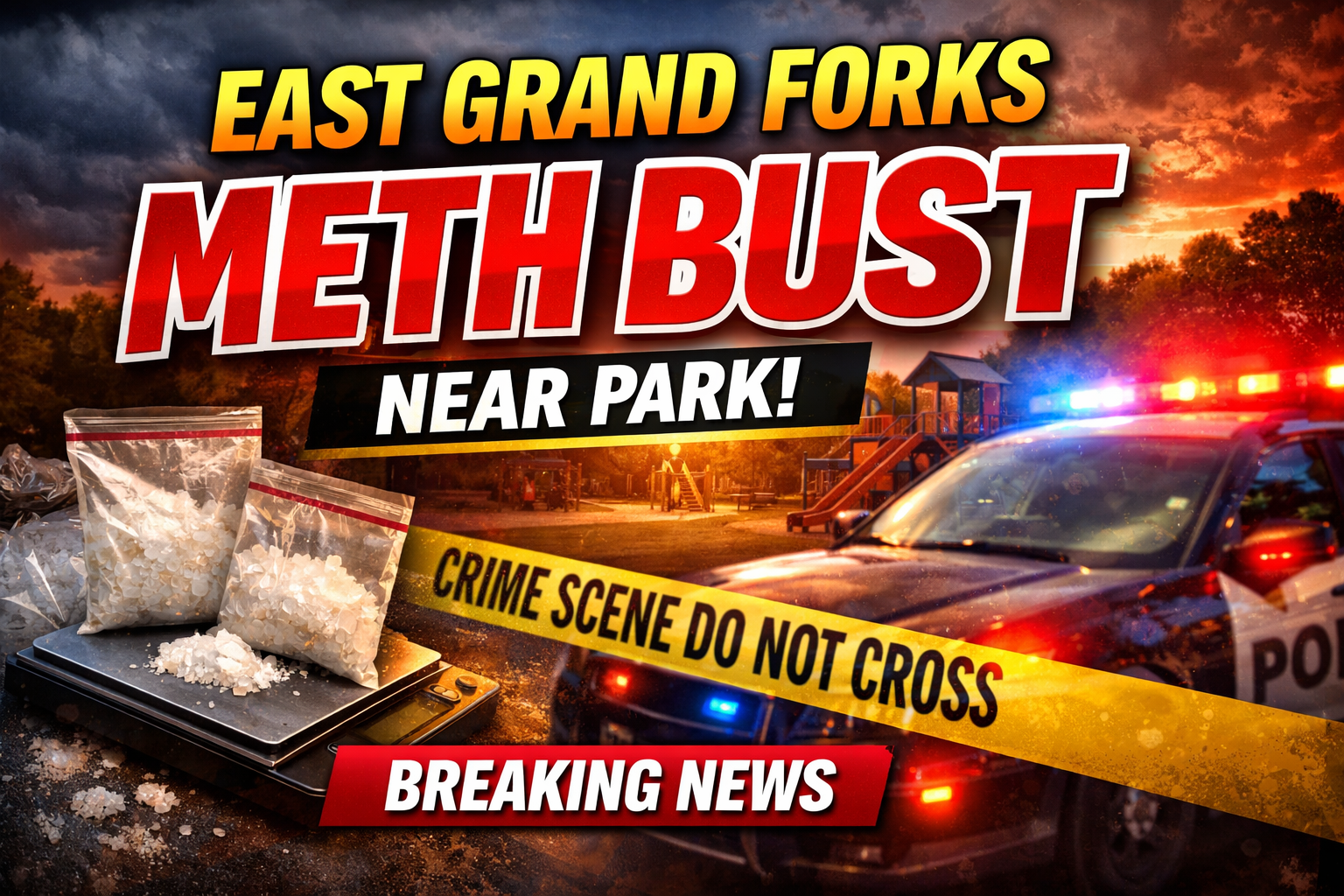 East Grand Forks Man Charged in Meth Park Case