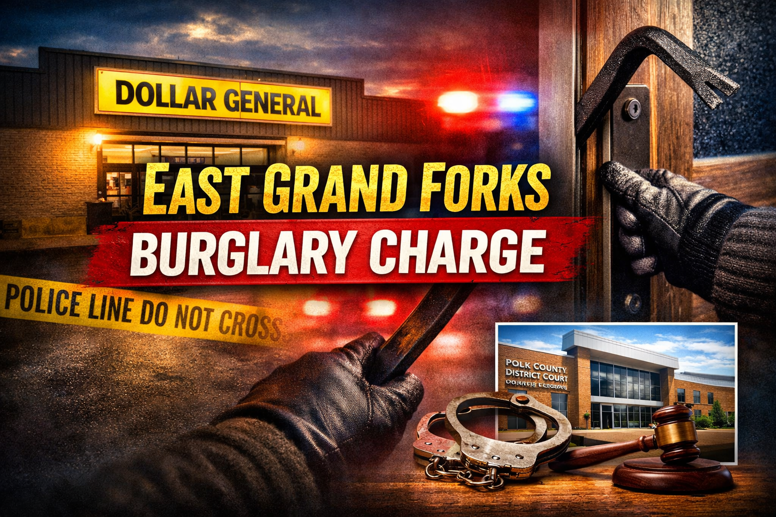 East Grand Forks Woman Charged in Store Burglary