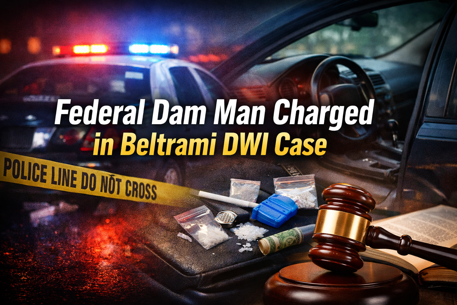 Federal Dam Man Charged in Beltrami DWI Case