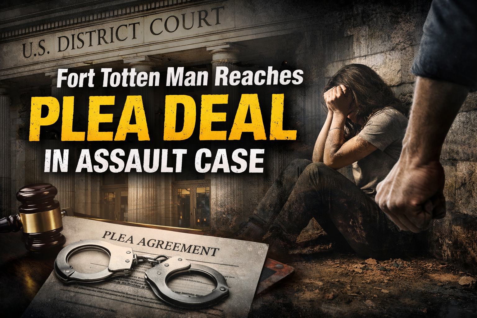 Fort Totten Man Signs Plea Deal in Assault Case