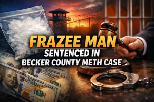 Frazee Man Sentenced in Becker County Meth Case