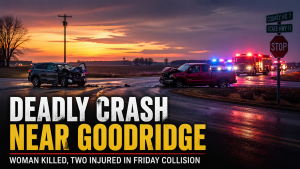 Goodridge Crash Kills Woman, Injures Two