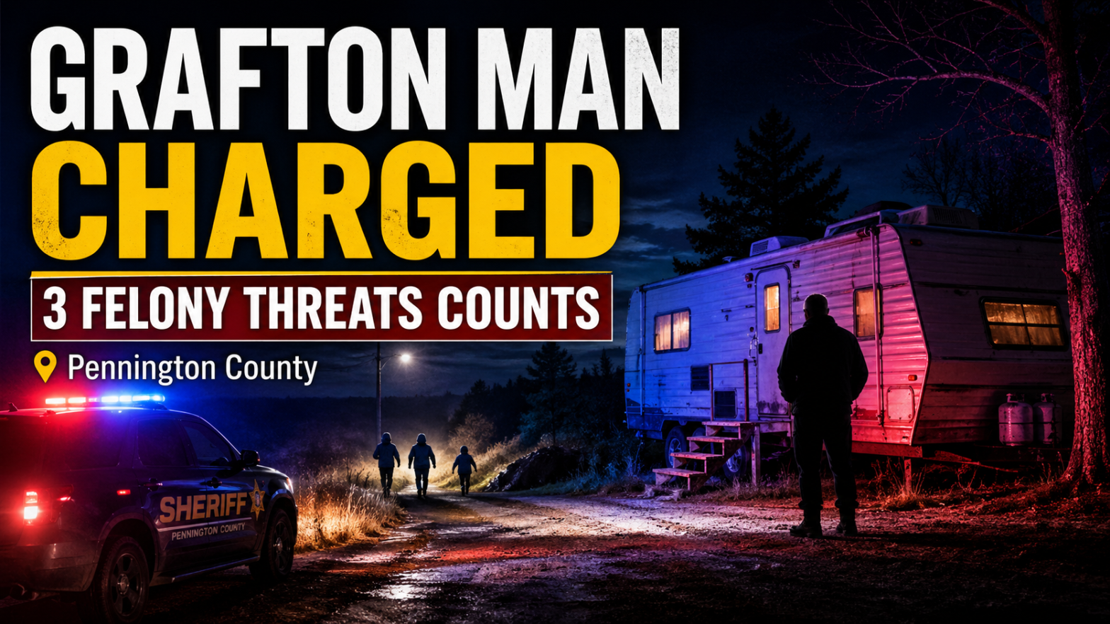 Grafton Man Charged In Pennington Threats Case
