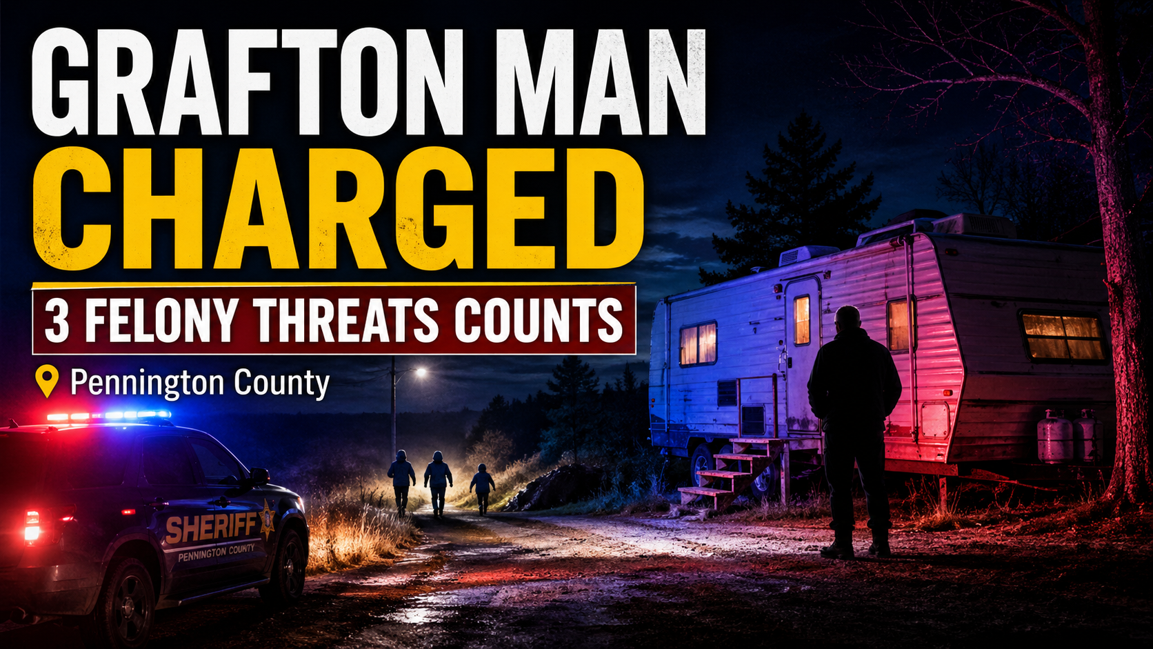 Grafton Man Charged In Pennington Threats Case