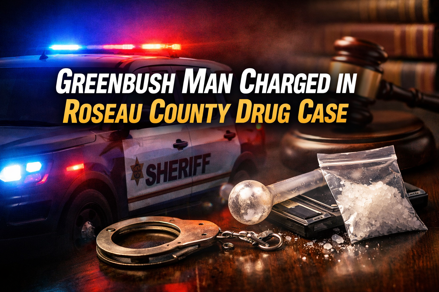Greenbush Man Charged in Roseau County Drug Case
