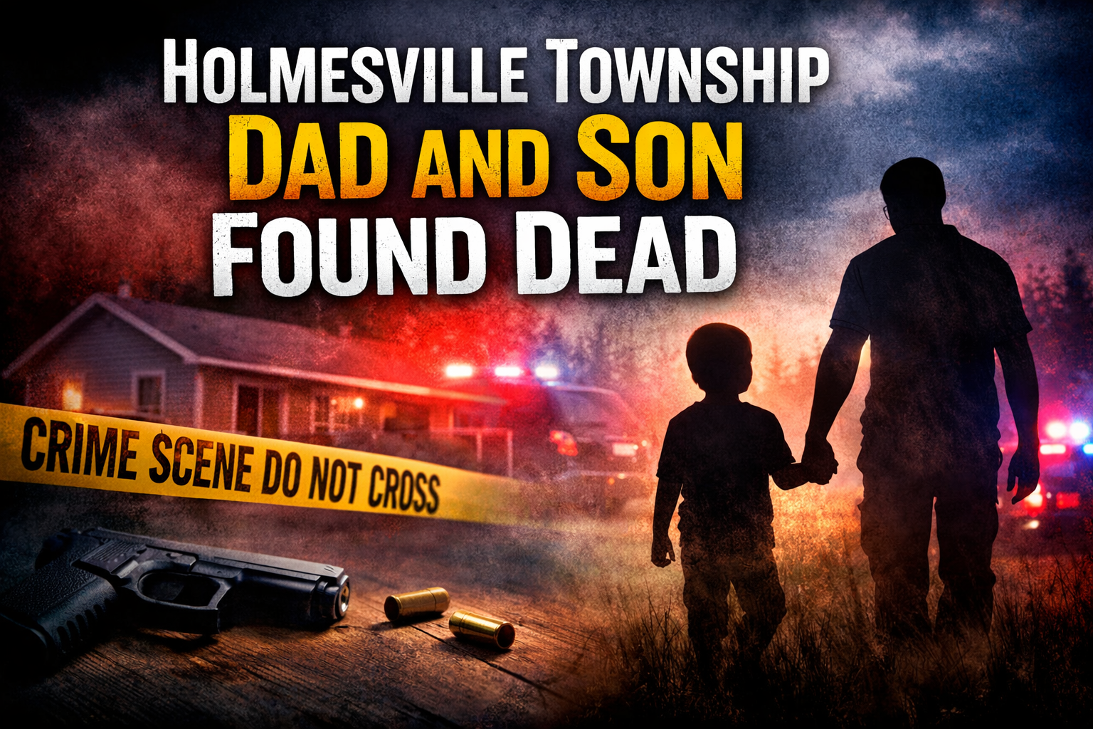 Holmesville Township Dad, Son Found Dead
