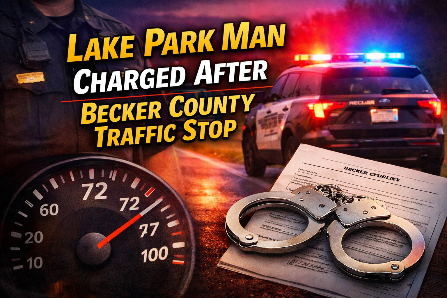 Lake Park Man Charged After Becker County Stop