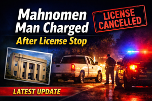 Mahnomen Man Charged After License Stop
