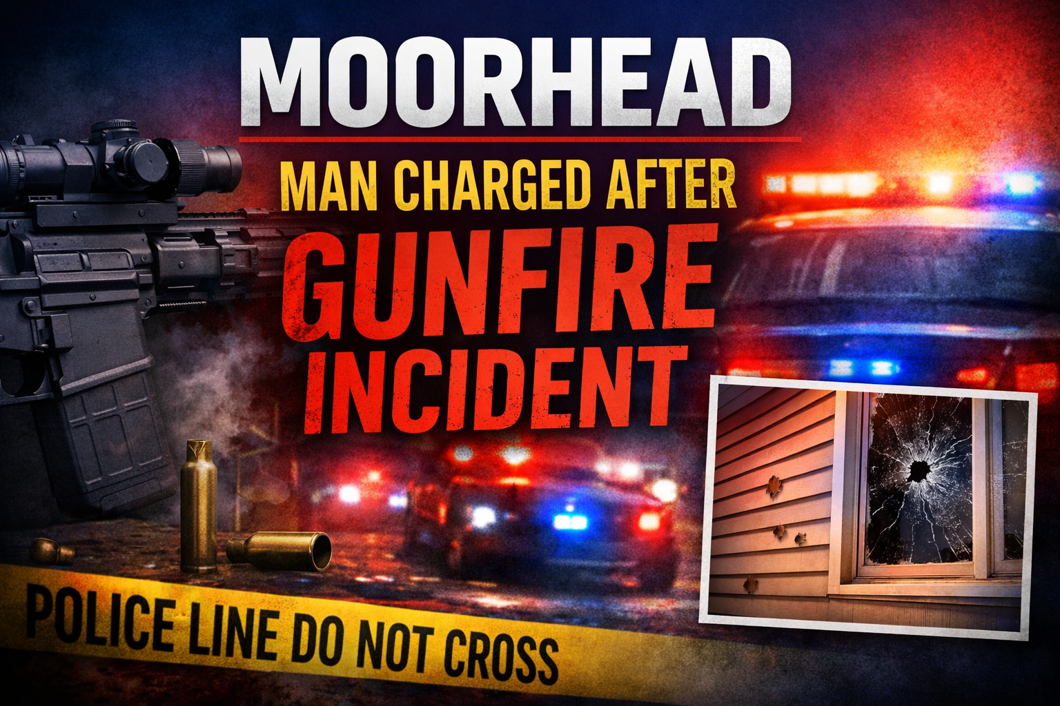 Moorhead Man Charged After Gunfire Call
