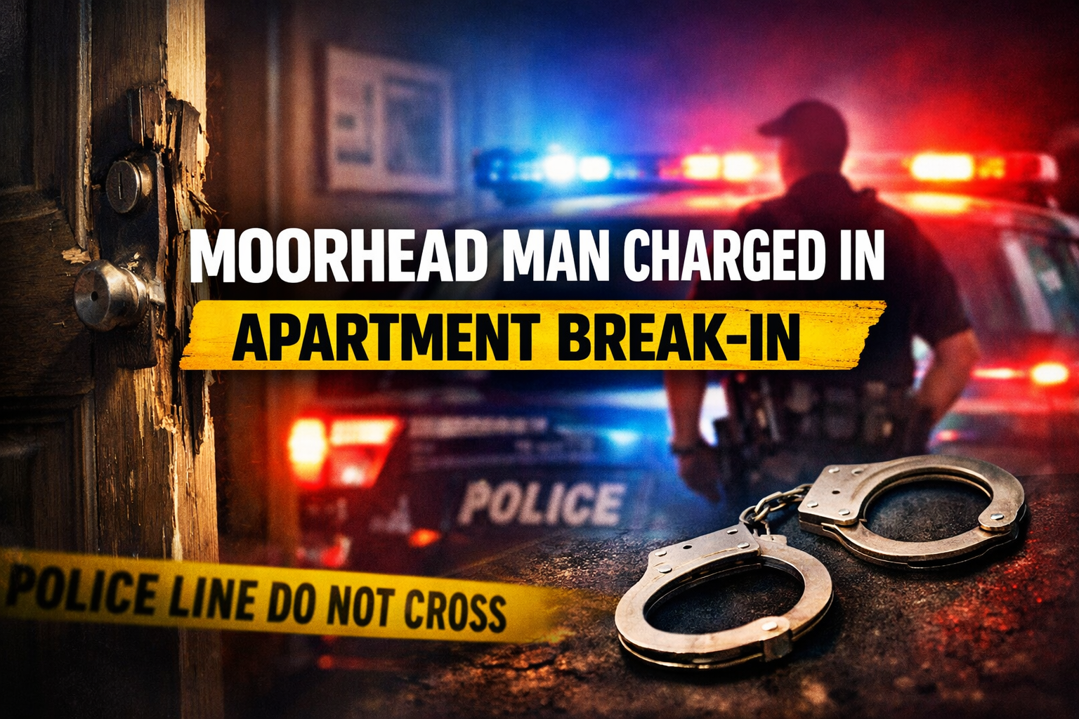 Moorhead Man Charged in Apartment Break-In