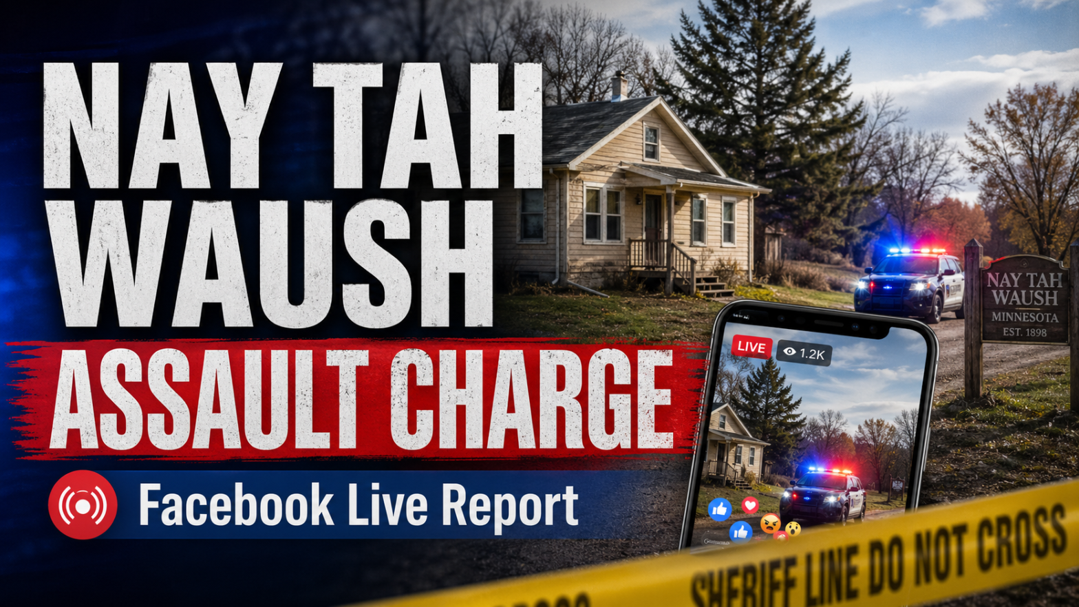 Nay Tah Waush Man Charged In Domestic Assault