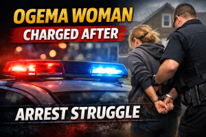 Ogema Woman Charged After Arrest Struggle