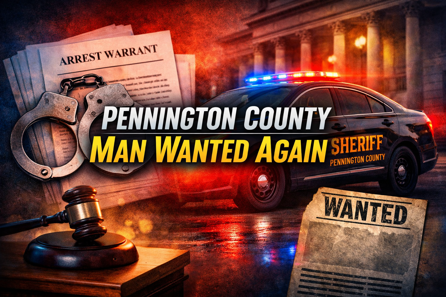 Pennington County Man Faces New Warrant