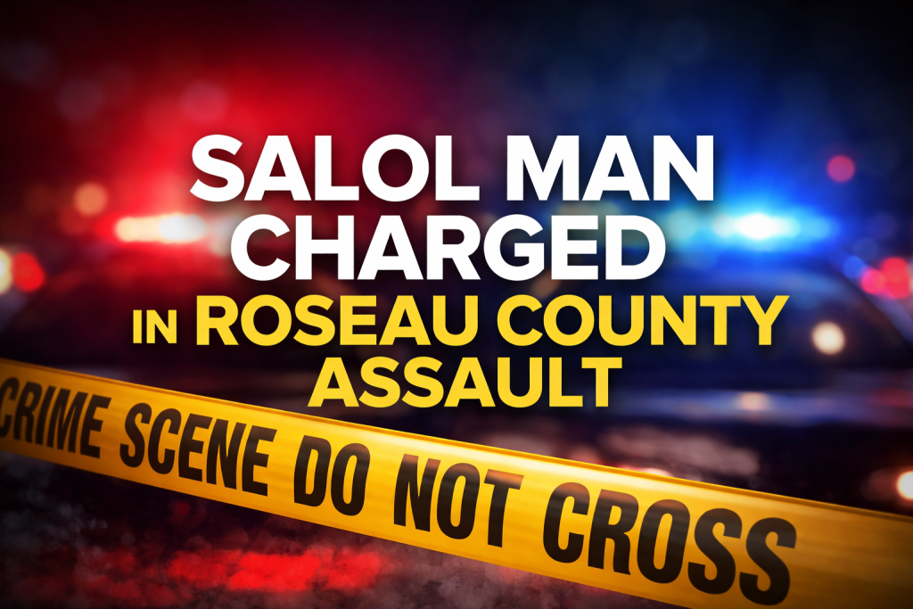 Salol Man Charged in Roseau County Assault