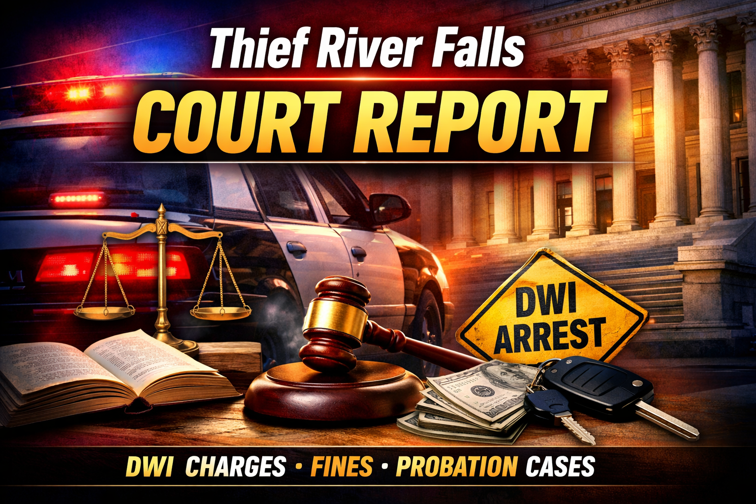 Thief River Falls Court Report: DWI Tops Cases
