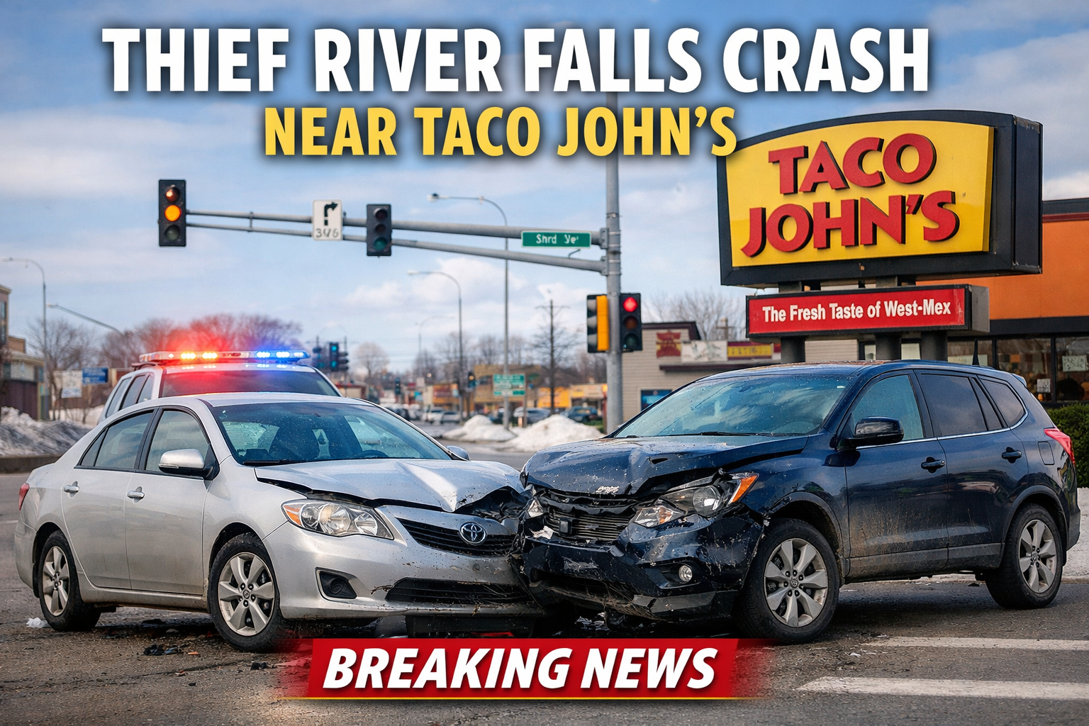 Thief River Falls Crash Near Taco Johns