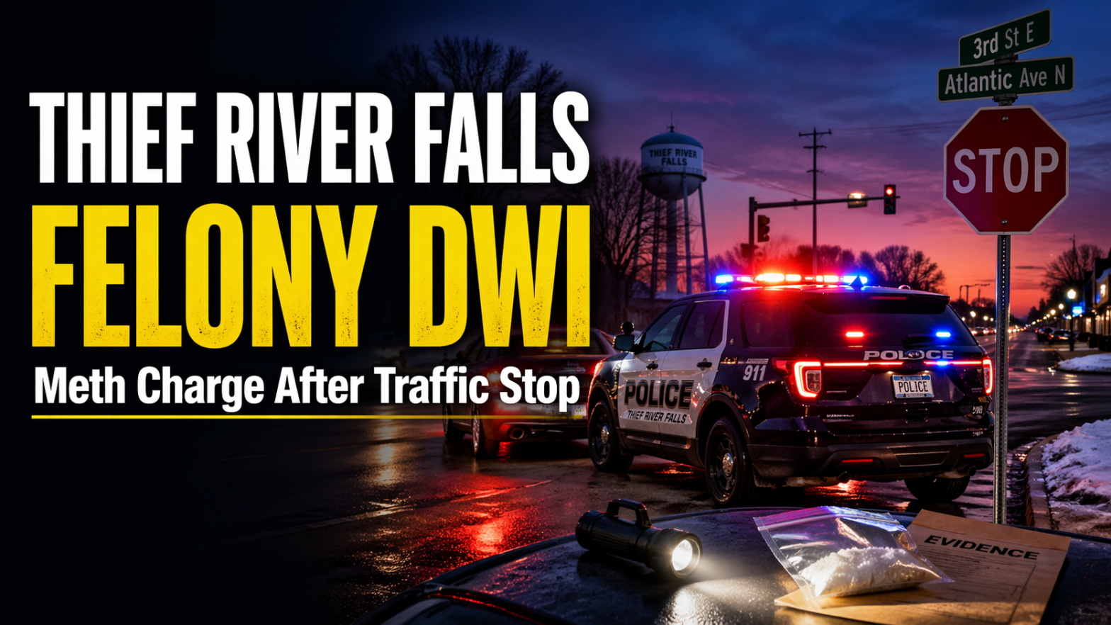 Thief River Falls DWI Stop Leads To Felony Charges