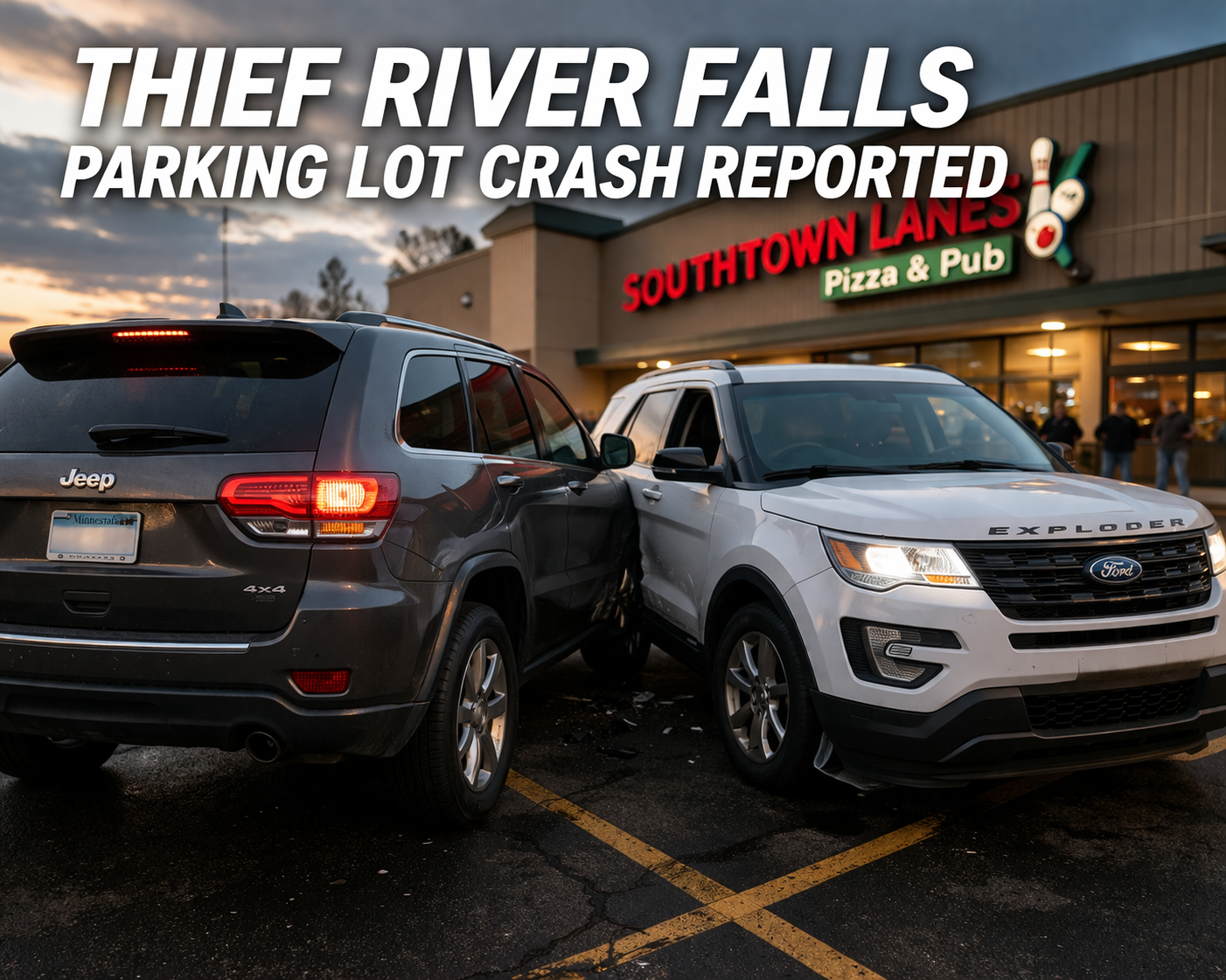 Thief River Falls Parking Lot Crash Reported
